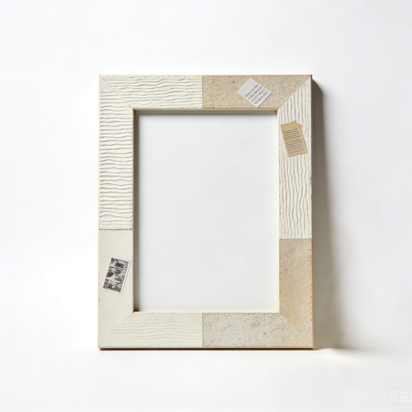 Texture Patchwork Retro Vintage Photo Frame