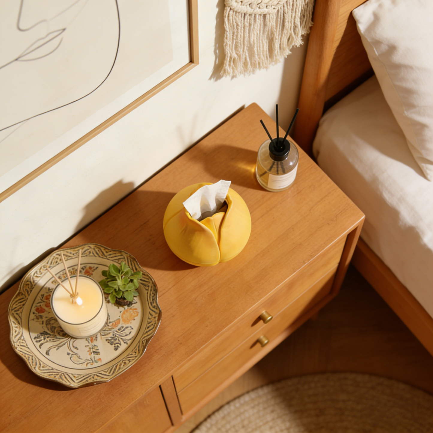 Gentle Tulip Tissue Box