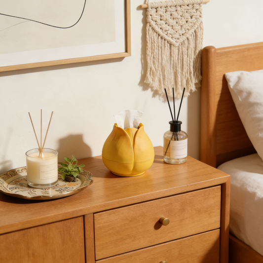 Gentle Tulip Tissue Box