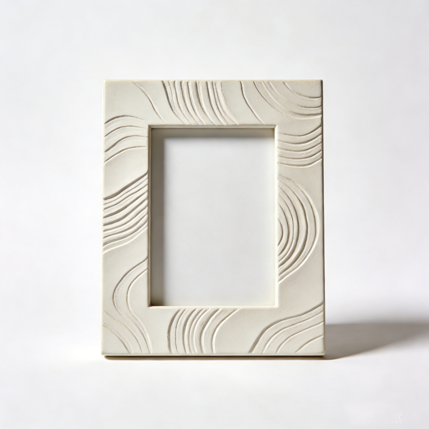 Flowing Wave Mini Relief Photo Frame